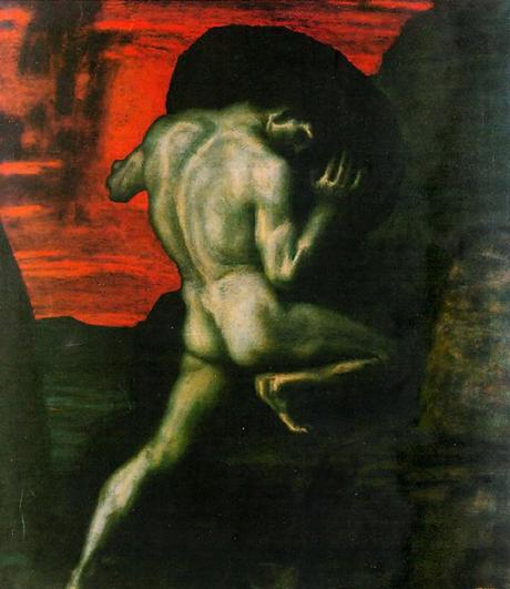 Sisyphus painting by Franz von Stuck