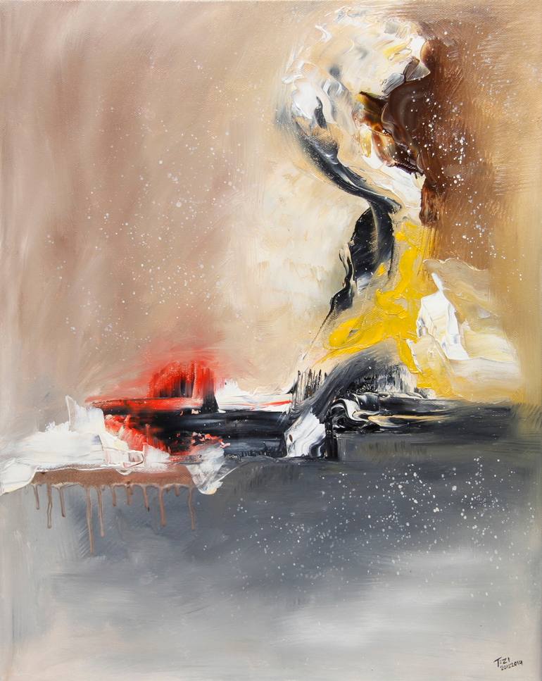 Soul Walk 02, a painting by Tzi Artistic